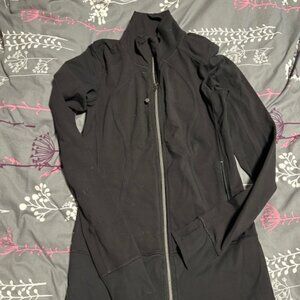 Lululemon Black Asana jacket size 6